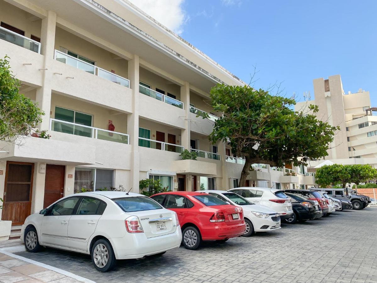 Apartment On The Beach With Terrace Ocean View, Brisas Cancun 01 By Beach & Ocean Apartments ภายนอก รูปภาพ